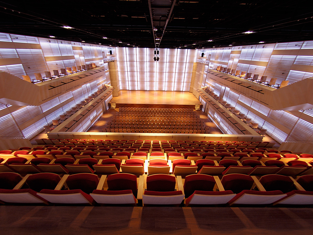 Muziekgebouw aan ’t IJ Amsterdam — Holland Baroque concert recording venue